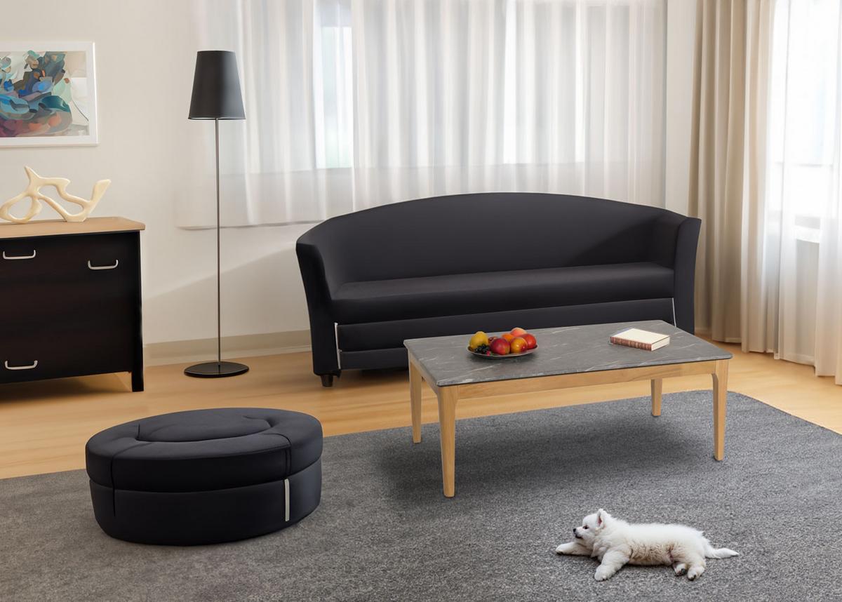 COUCHTISCH rechteck Grau - Grau, Holz (70/120/46cm) - MCW
