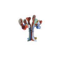 DEKOFIGUR Abstrakter Galaktis 3/11.5 cm - Multicolor, Wellpappe (3/11.5/11cm) - Studio Roof