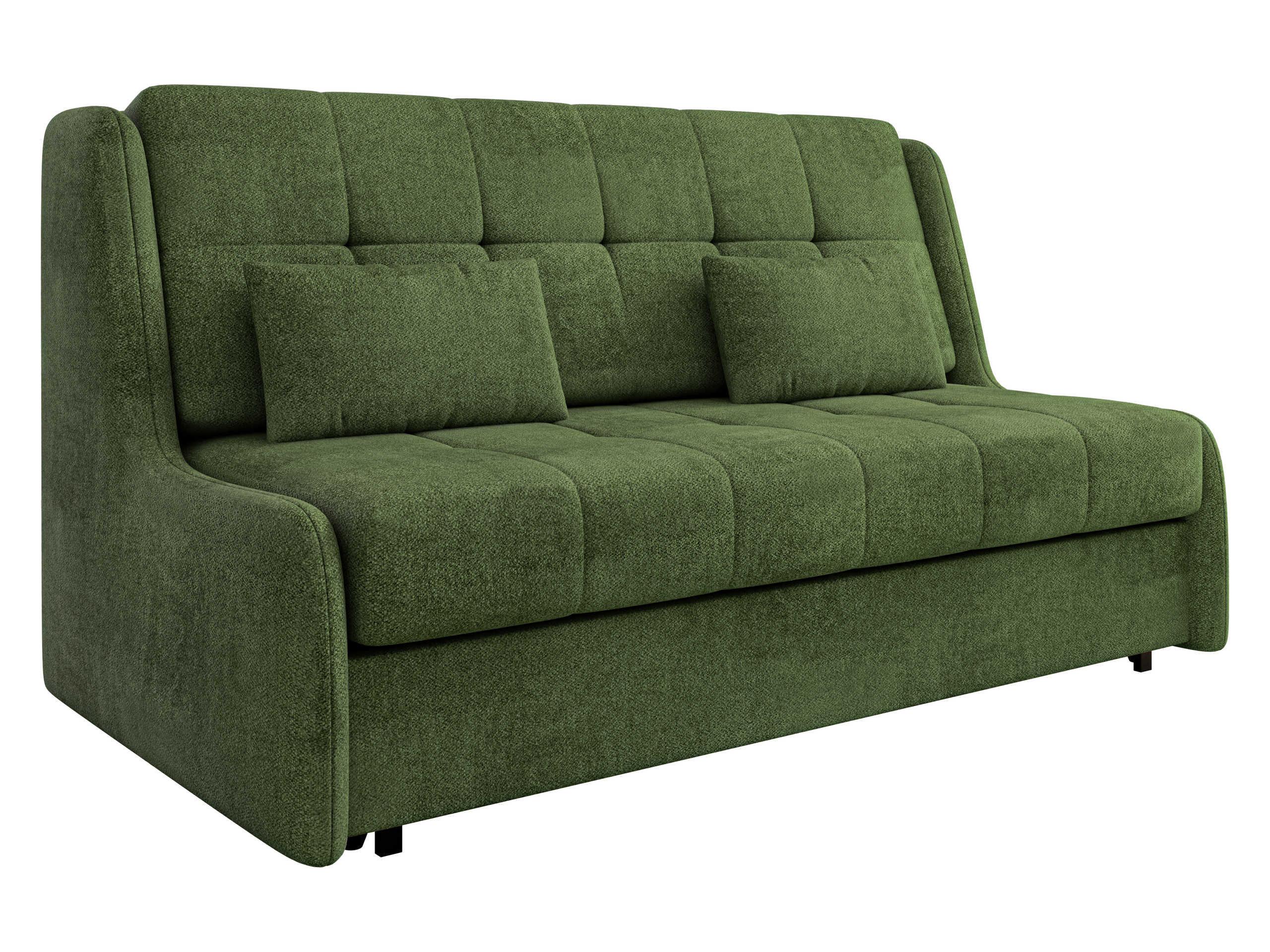 SCHLAFSOFA Viva Elite IV - Schwarz/Grün, Holz/Metall (166/85/98cm) - MIRJAN24