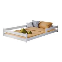 BETT 120/200 Lily Weiß - Weiß, Holz (120/200cm) - Petits-meubles