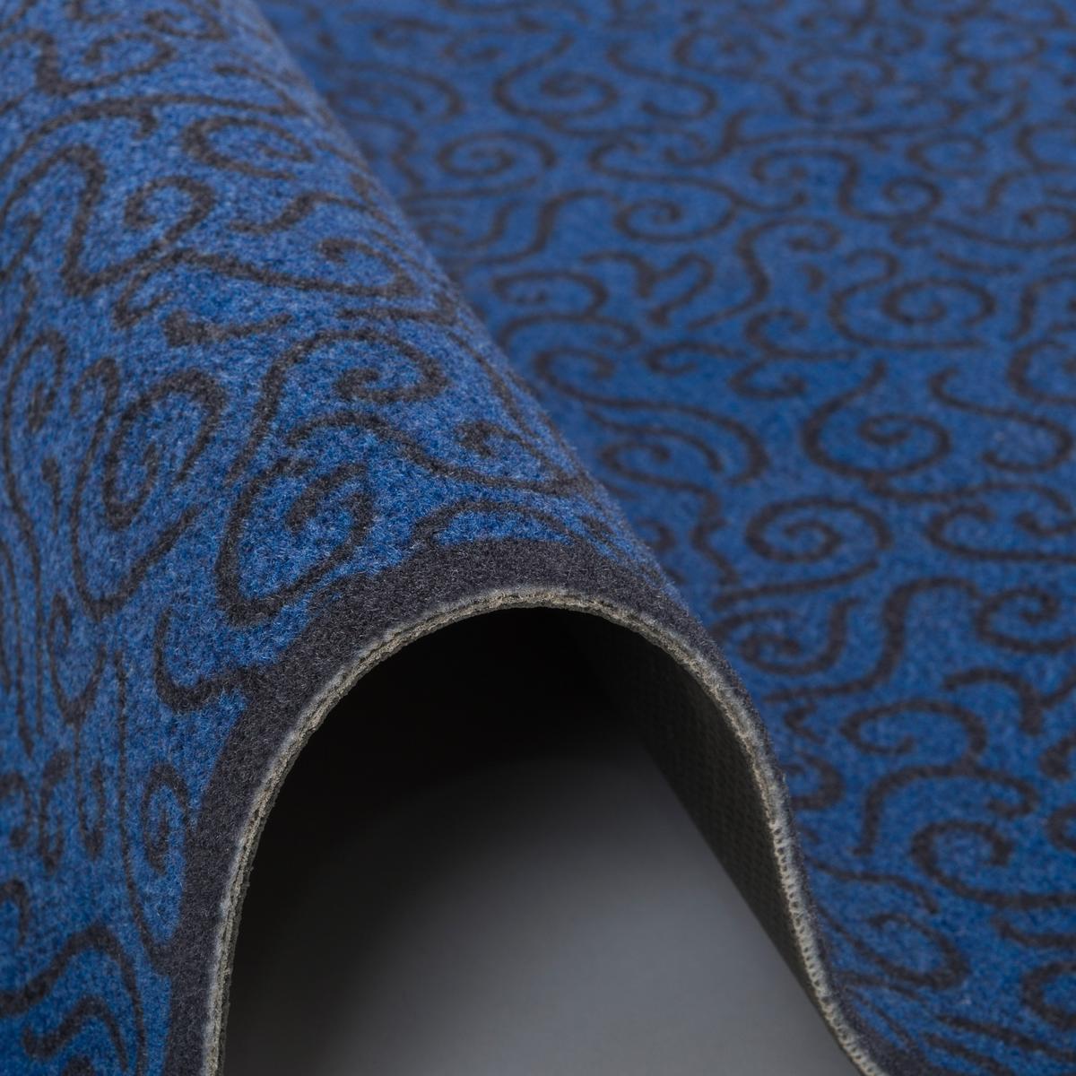 FUSSMATTE SAUBERLAUF SUPERCLEAN - Blau, Textil (40/60cm) - Pergamon