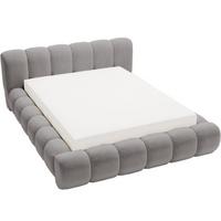 POLSTERBETT Doria 140x200 Grau - Grau, Textil (140/200cm) - Graingold