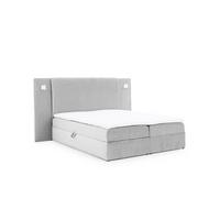 BOXBETT Marten überlänge Set.1 - Hellgrau, Holzwerkstoff/Textil (160/220cm) - Fun Möbel