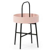 BEISTELLTISCH Jaipur, Rosa - Pink, Holzwerkstoff (65/40/40cm) - VS Venta-stock