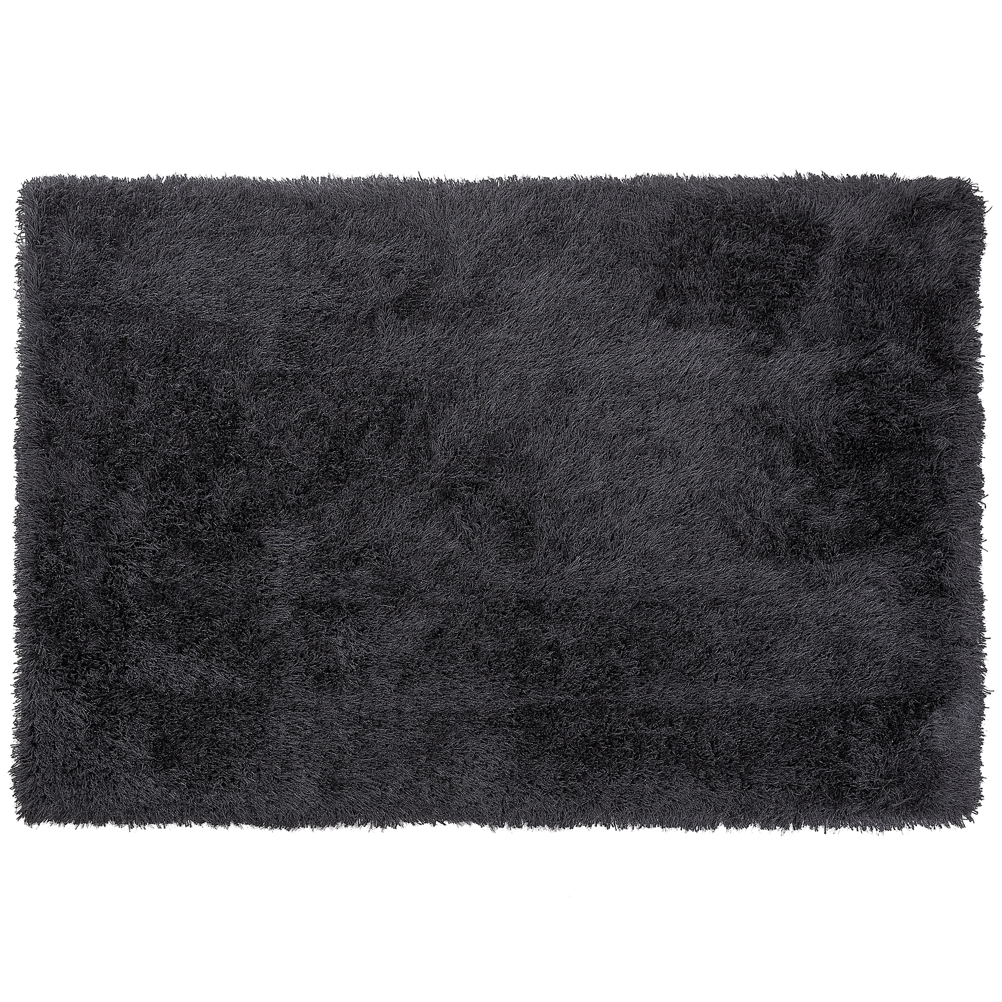 SHAGGY-TEPPICH Cide 230/160 cm - Schwarz, Kunststoff (160/230cm) - Beliani