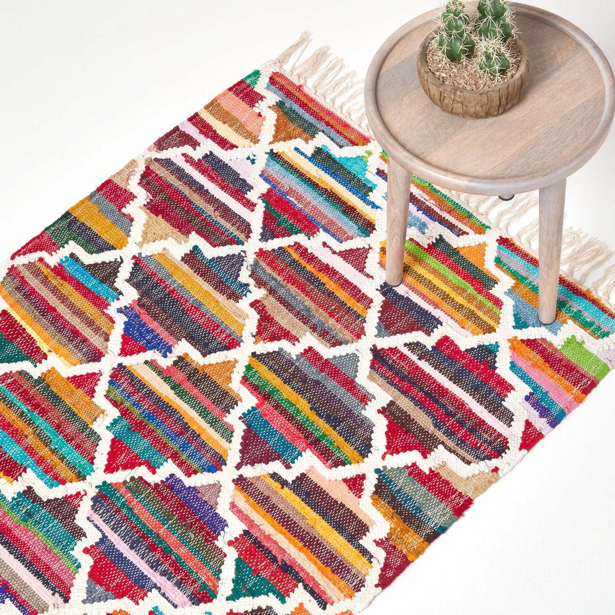 FLICKENTEPPICH Amsterdam 160/230 cm - Multicolor, Textil (160/230cm) - Homescapes