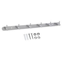 HAKENLEISTE 46/4.2/4.2 cm - Silberfarben, Metall (4.2/4.2/46cm) - Intirilife