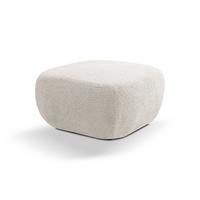 POLSTERHOCKER AMICO Modern Sitzhocker, Fußhocker Hellgrau - Hellgrau, Holzwerkstoff/Kunststoff (75/39/75cm) - MASSENO