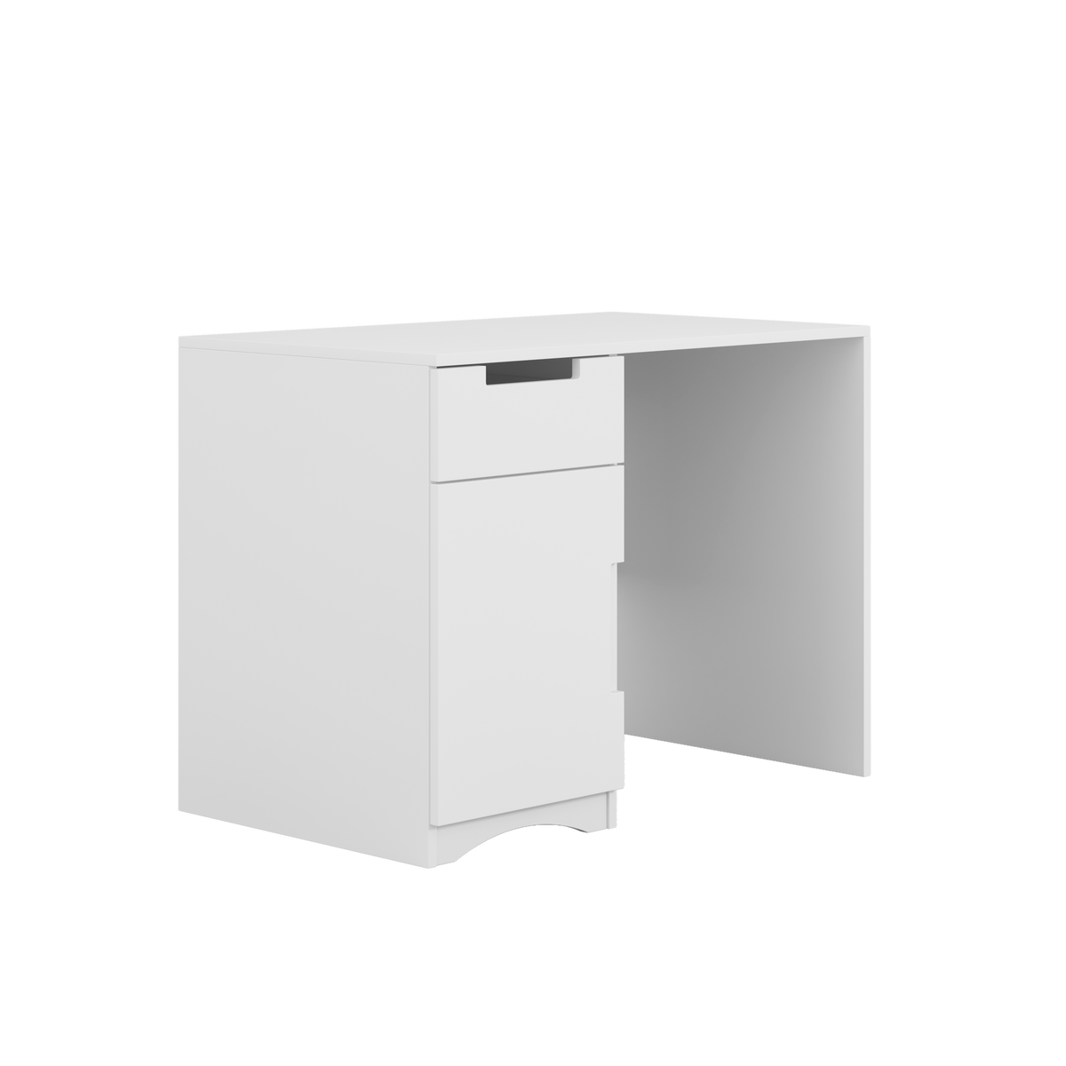 KINDERSCHREIBTISCH CLASSIC Weiß 100/75/60 - Weiß, Holzwerkstoff (100/75/60cm) - RAUMHIRSCH FURNITURE