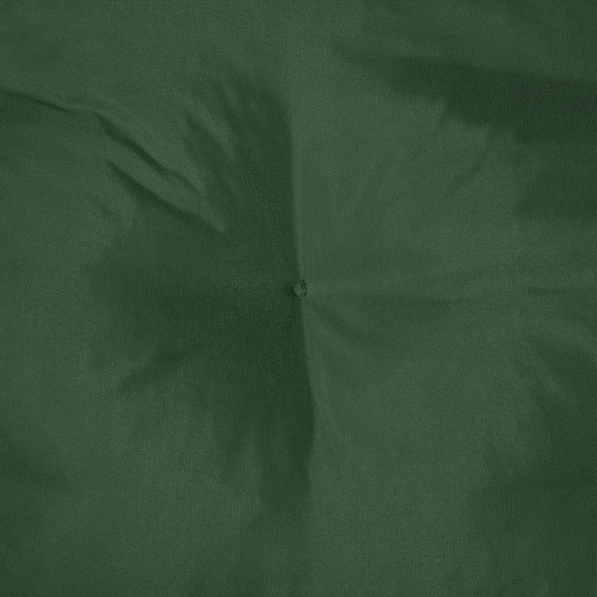 HOCHLEHNERAUFLAGE Flair HL 120/50/8cm Dunkelgrün - Dunkelgrün, Textil (50/8/120cm) - Beautissu 