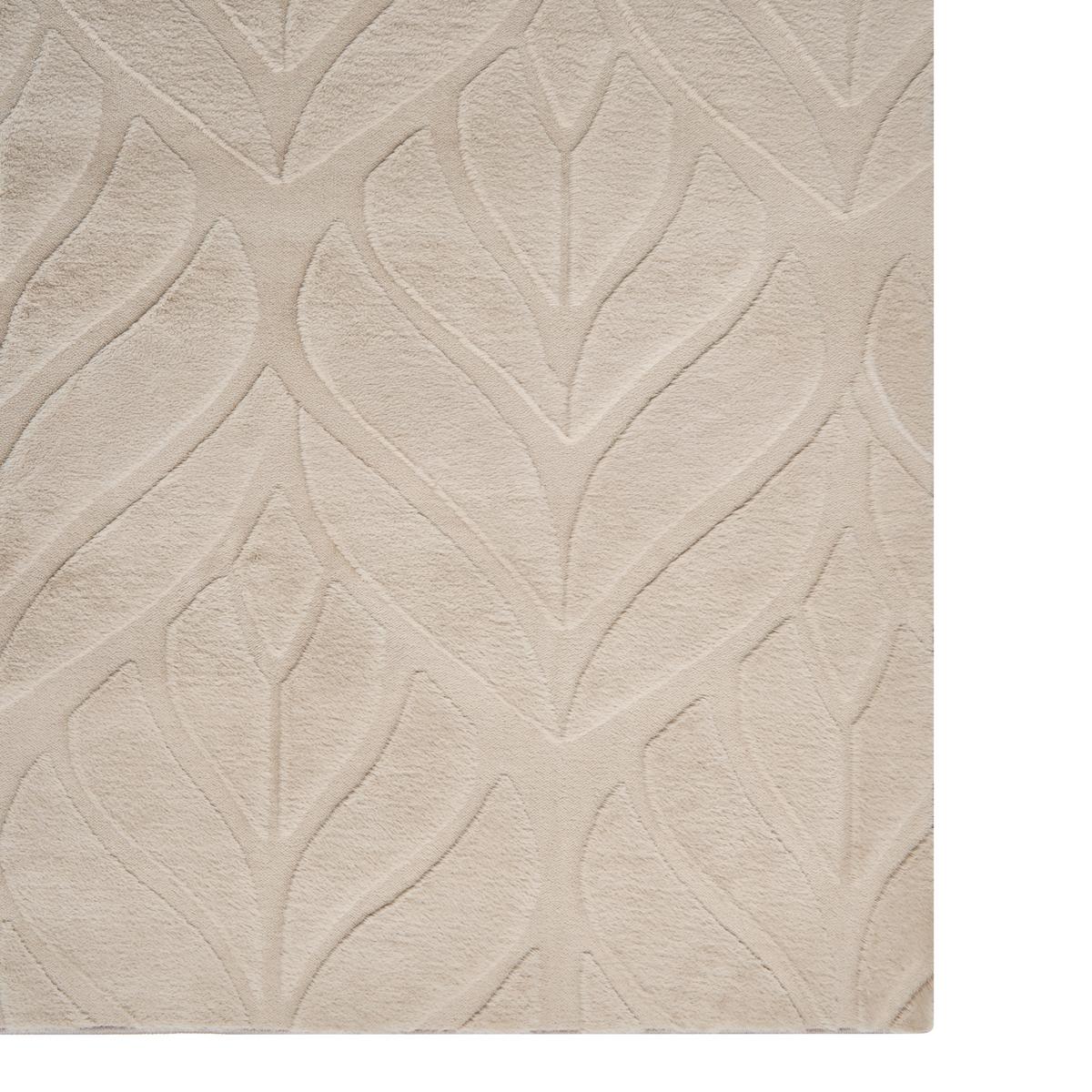 KUNSTFELLTEPPICH Beige 80/300 cm Mitchell - Beige, Kunststoff (80/300cm) - Beliani