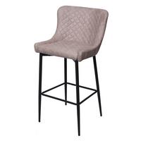 BARHOCKER Grau - Grau, Metall (47/105/47cm) - MCW