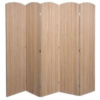 PARAVENT Braun - Braun, Holz (204/170/2cm) - MCW