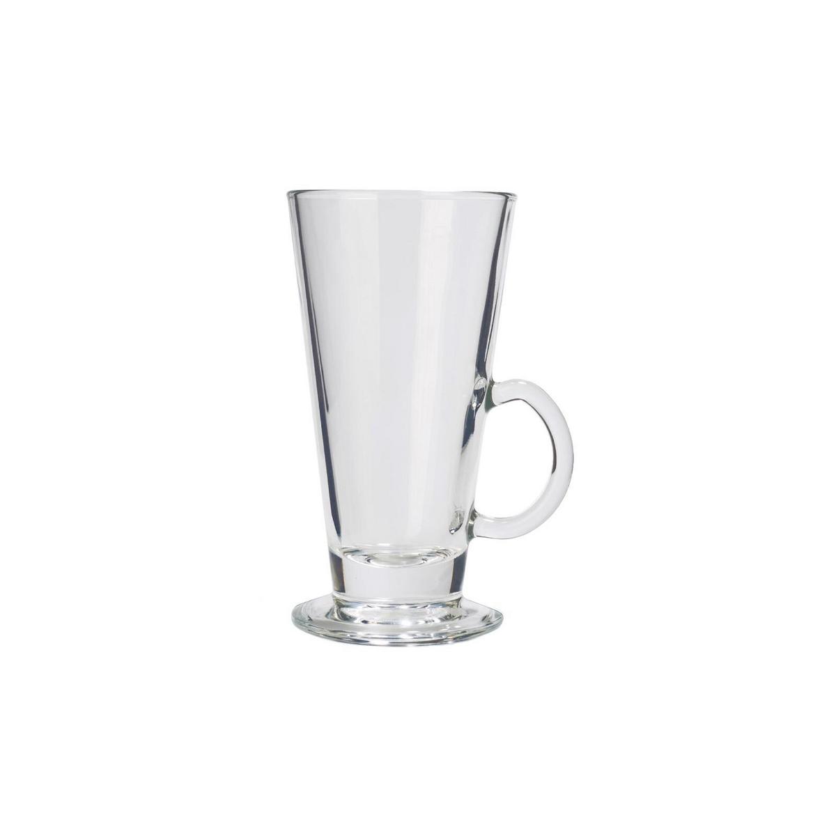 LATTE MACCHIATO GLÄSER V-Shape transparent 265 ml 6er Set - Transparent, Glas (0.265L) - Stölzle Lausitz