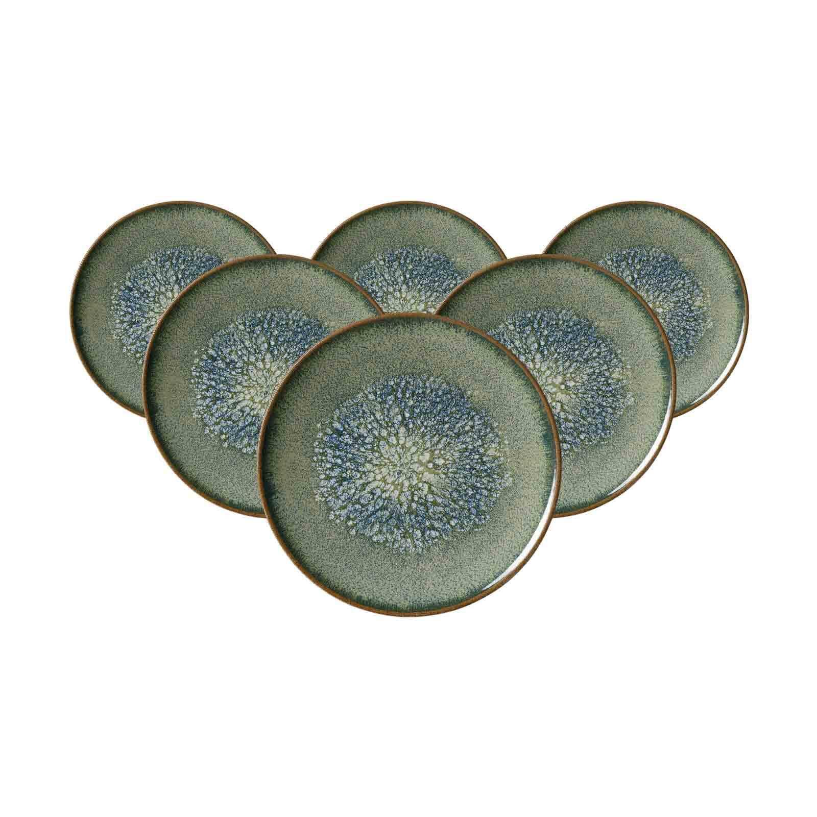 DESSERTTELLER Verde grün ø 20,5 cm 6er Set - Grün, Keramik (20.5cm) - Ritzenhoff Breker