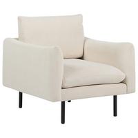 SESSEL Stoff Hellbeige Vinterbro - Beige, Textil (83/86/84cm) - Beliani