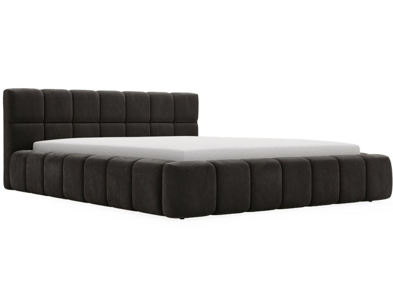 POLSTERBETT Alicante 180x200 Anthracite - Anthrazit, Textil (180/200cm) - Graingold
