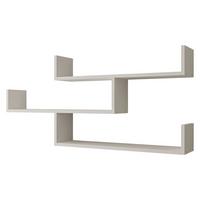 WANDREGAL Trio 003 - Kaschmir, Holzwerkstoff (119/55/18cm) - MIRJAN24