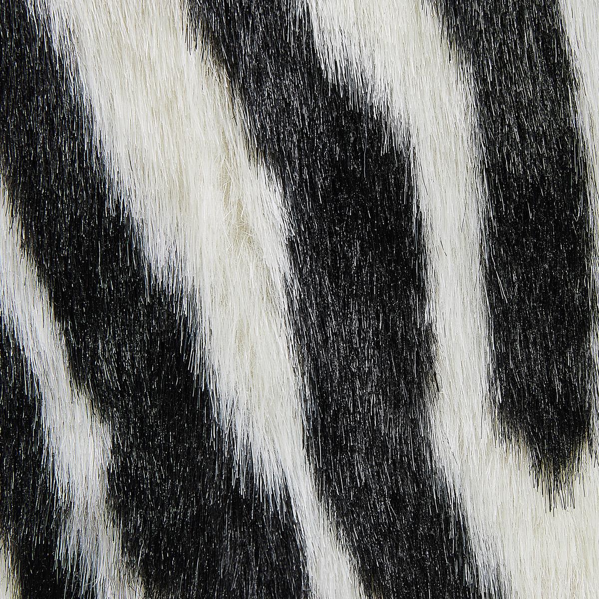 KUNSTFELL-TEPPICH Nambung 90/60 cm - Schwarz, Kunststoff (60/90cm) - Beliani