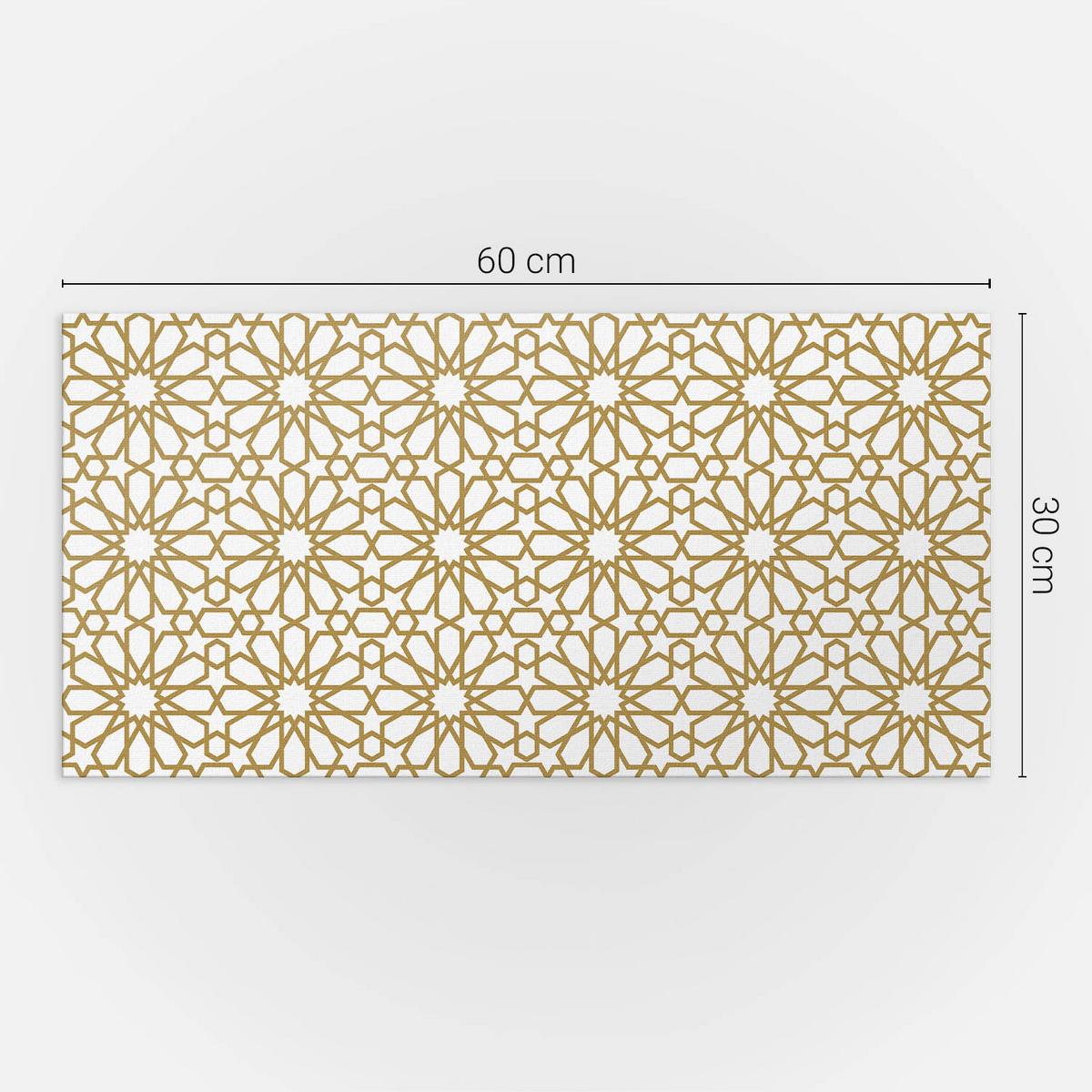WANDPANEEL 6x 60x30 cm selbstklebend Zahira - Ecru, Kunststoff (30/1.6/60cm) - Wallfluent