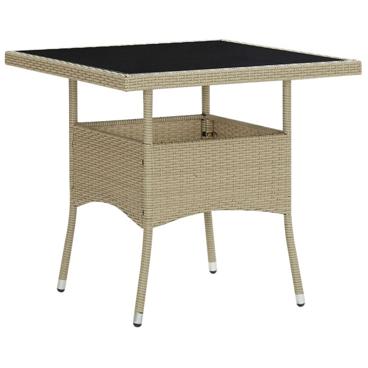 GARTENSET Yadon 3-teilig - Beige, Metall - Nettlife