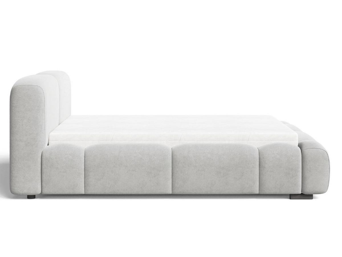 POLSTERBETT Aubi 140x200 Grau - Grau, Textil (140/200cm) - Graingold