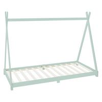 KINDERBETT Tipi 90x200 cm Mint - Grün, Holz (90/200cm) - ML-DESIGN