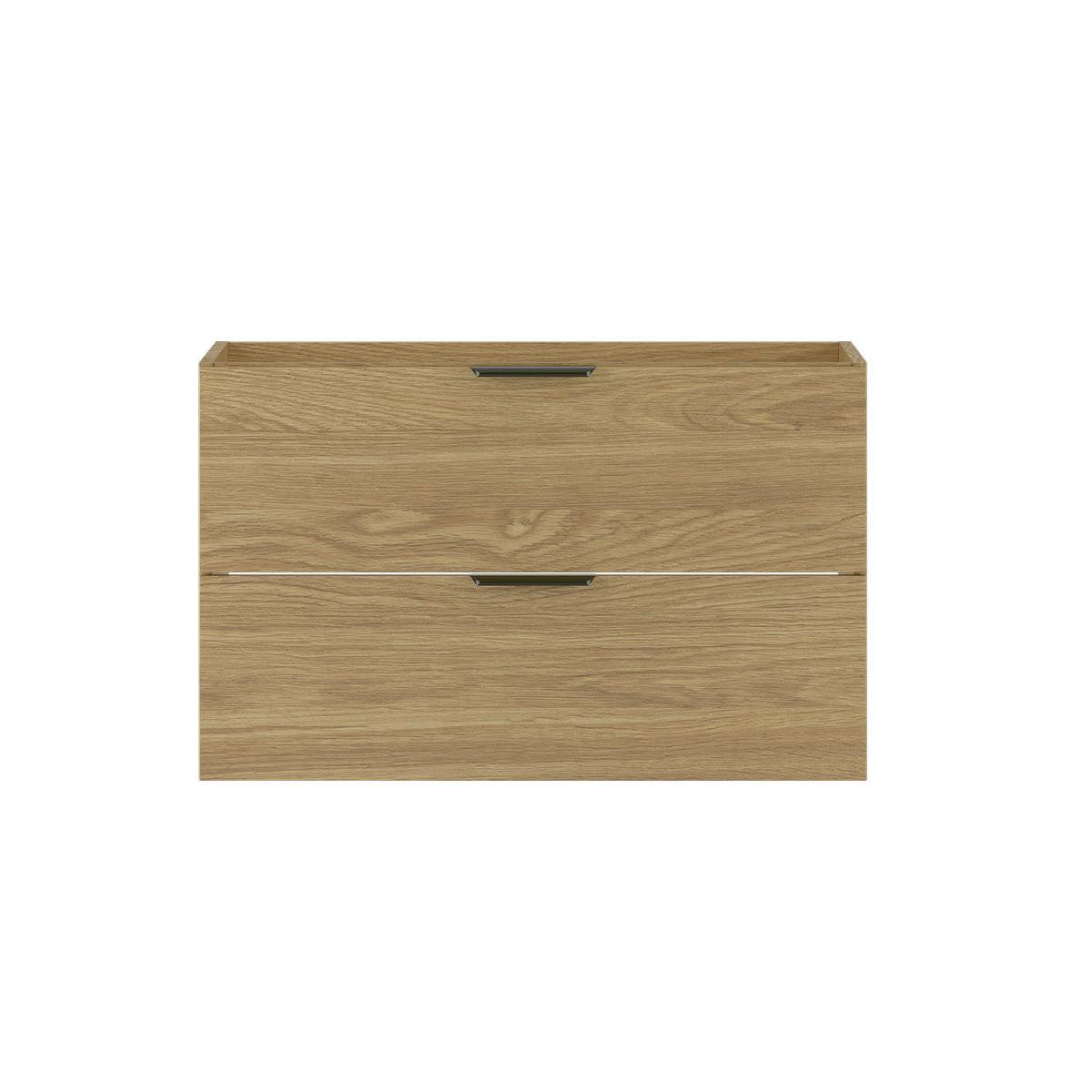 WASCHTISCHUNTERSCHRANK 80cm Astrid Holz - Braun, Holzwerkstoff (80/50/45.8cm) - Petits-meubles