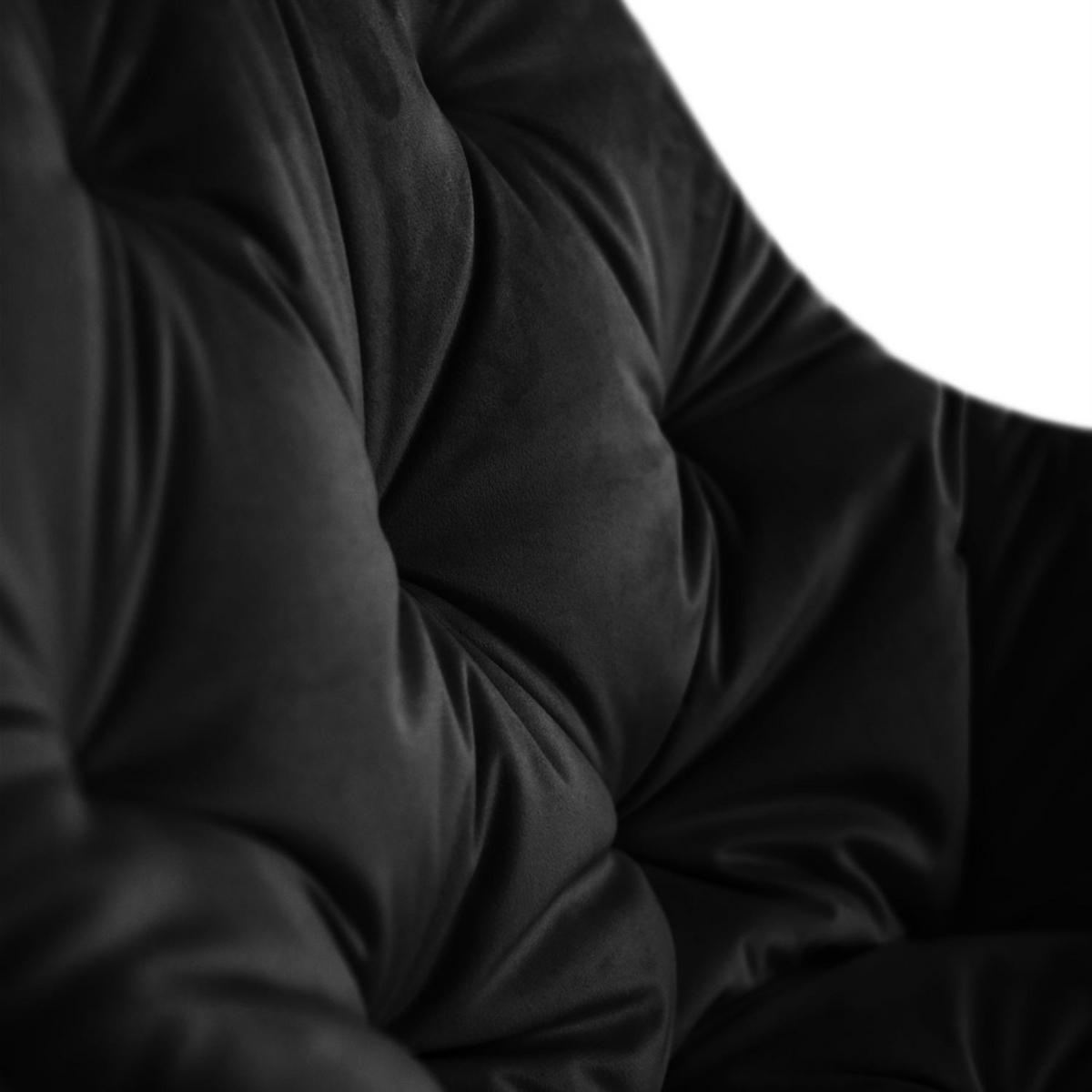 ARMLEHNENSTUHL TOKIO - Schwarz, Textil (60/96/46cm) - Lookway