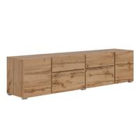 TV-MÖBEL Maxis Holz - Braun, Holzwerkstoff (195/48/40cm) - Petits-meubles