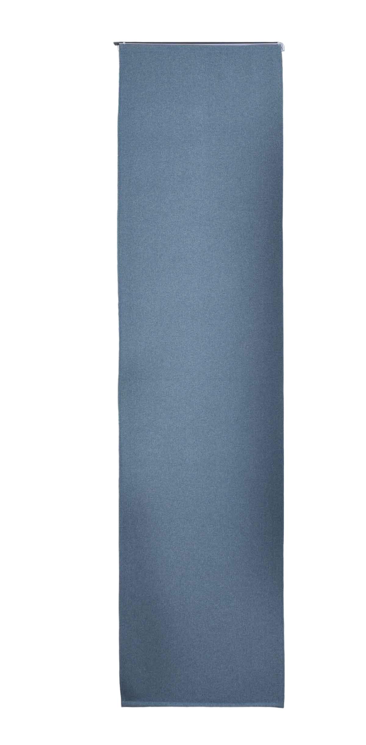SCHIEBEVORHANG »München Dark« HxB 245x60 cm Blau - Blau, Textil (60/245/245cm) - Gardinenbox
