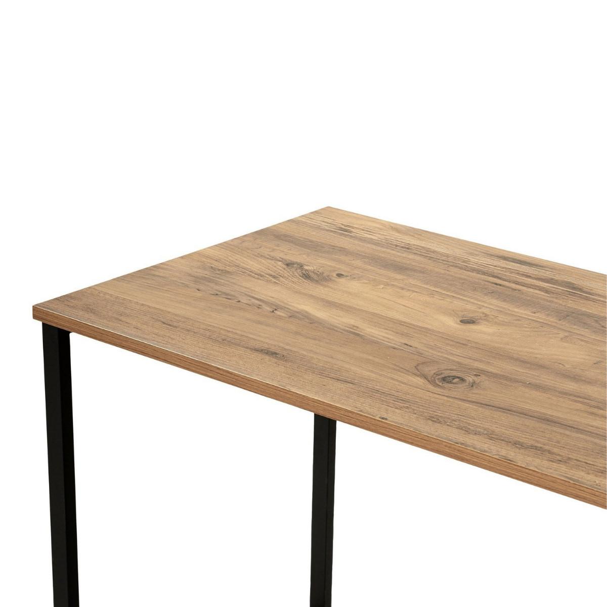 DOPPELSCHREIBTISCH - twin 240/60/74 cm - Beige, Holz/Holzwerkstoff (240/60/74cm) - Calicosy