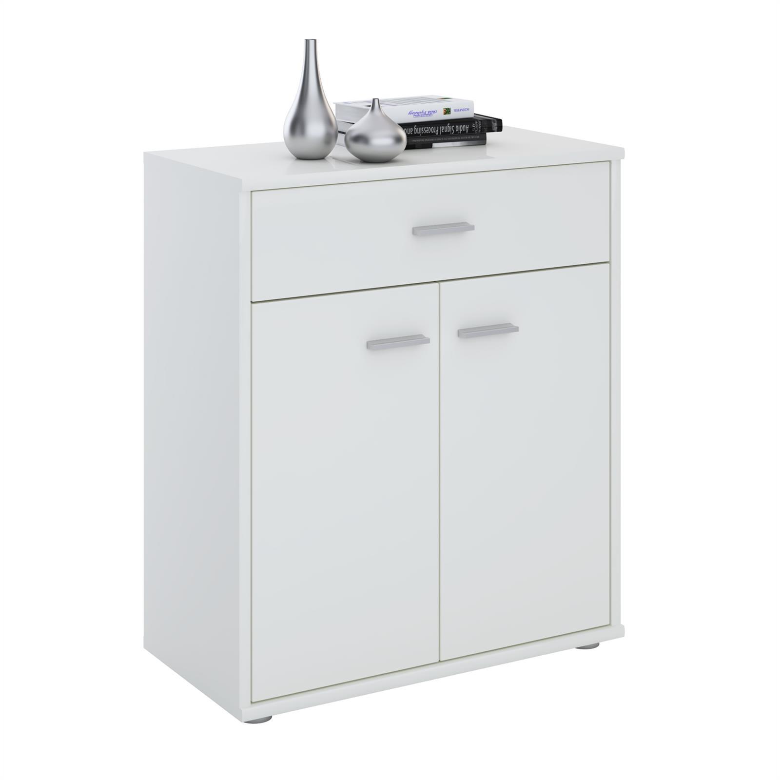 KOMMODE TOMMY weiß - Weiß, Holzwerkstoff (60/70/30cm) - CARO-Möbel