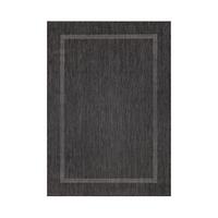TEPPICH Outdoor ALSTER in Schwarz, einfarbig, 120 x 170 cm - Grau, Textil (170/120cm) - KADIMA DESIGN