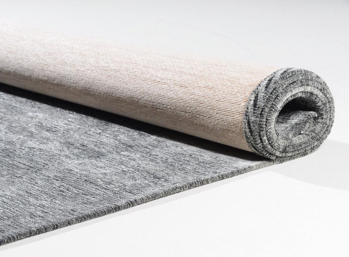 WEBTEPPICH Heritage 80x150 cm - Anthrazit, Textil (80/150cm) - THEKO