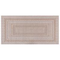 KURZFLOR-TEPPICH Baglar 150/80 cm - Beige, Naturmaterialien (80/150cm) - Beliani