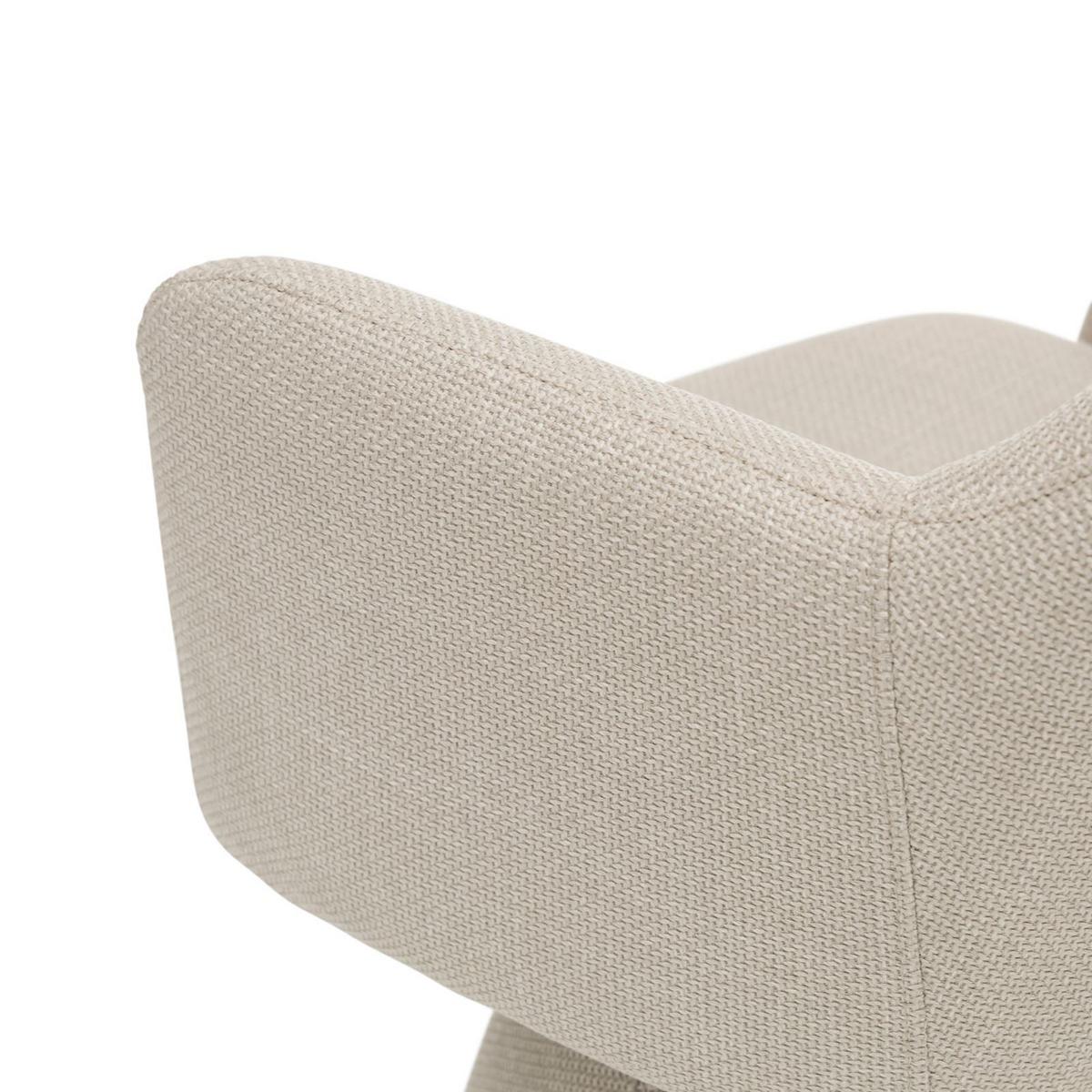 STUHL BAOMA beige - Beige, Textil (62/87/62cm) - IDIMEX