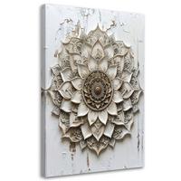 LEINWANDBILD Zen und Orientalisch 40x60cm - Beige, Textil (40/60cm) - Feeby