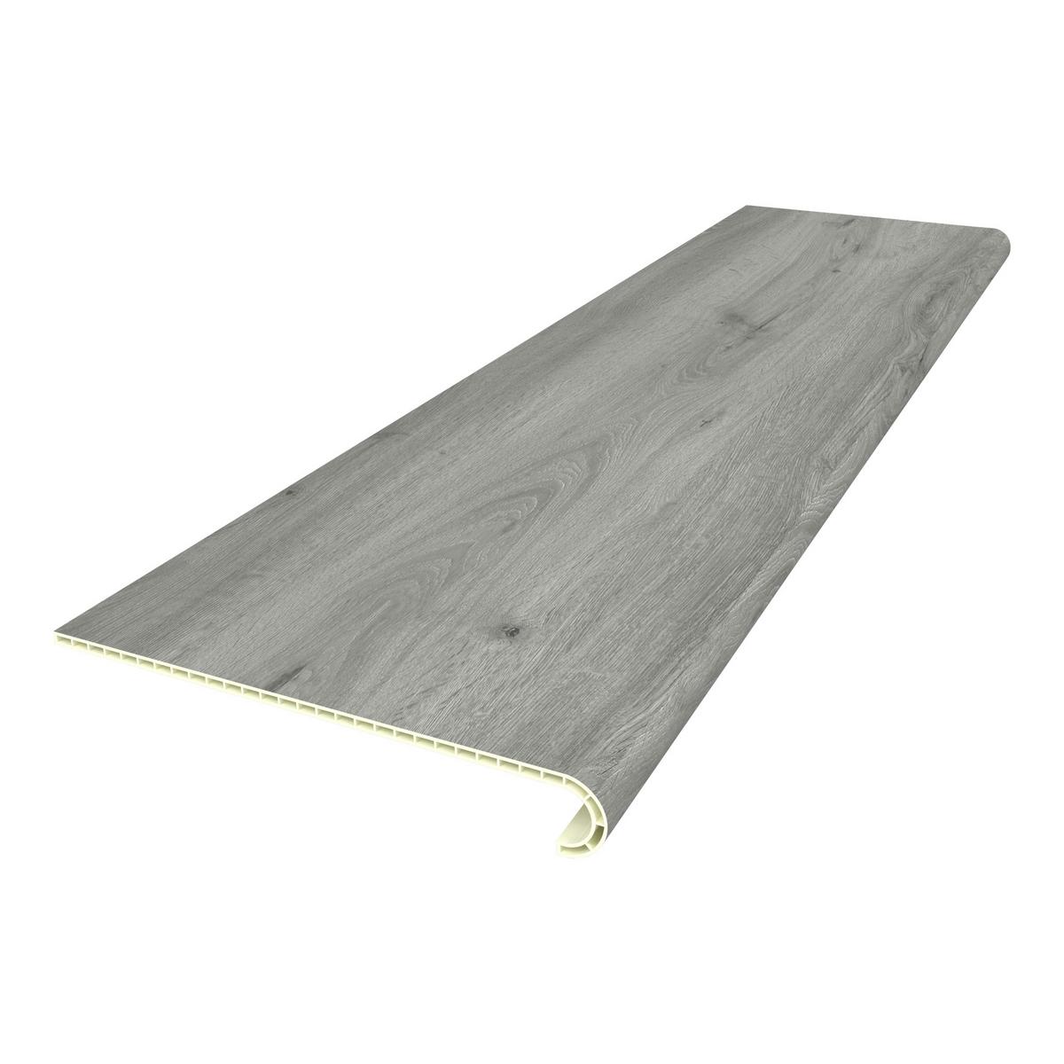 TREPPENVERKLEIDUNG-SET 6 TLG. Bunschoten - Grau, Kunststoff (120/32cm) - NEU.HOLZ