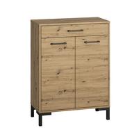 SCHUHMÖBEL Liora Holz - Braun, Holzwerkstoff (70/94/34cm) - Petits-meubles