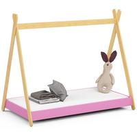 KINDERBETT Rosa 155/85/164 - Rosa, Holzwerkstoff (80/160cm) - RAUMHIRSCH FURNITURE