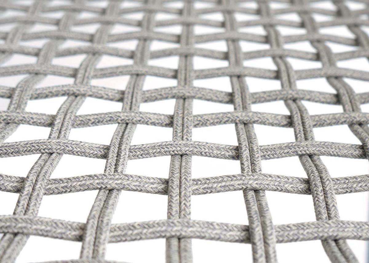 GARTENSTUHL Grau - Grau, Textil (54/81/62cm) - MCW
