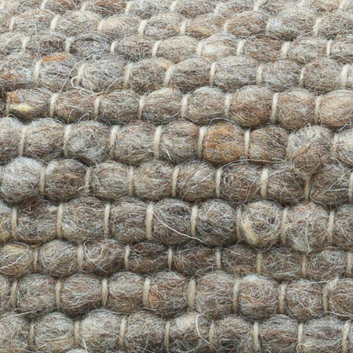 HANDWEBTEPPICH Atlas 70x140 cm - Braun, Textil (70/140cm) - Rug and Roll