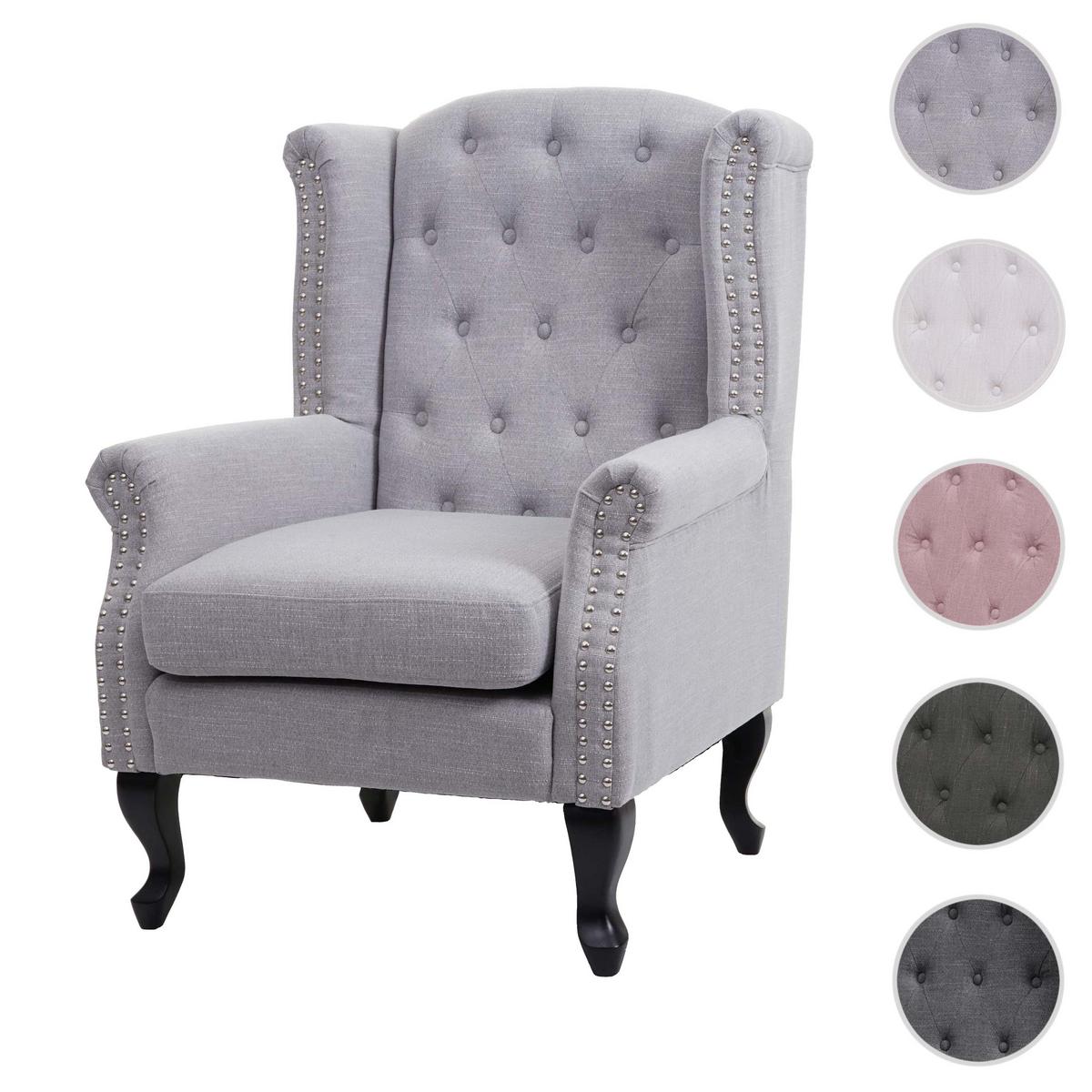 RELAXSESSEL Grau - Grau, Textil (75/102/80cm) - MCW
