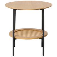 BEISTELLTISCH Mogest 50 cm - Beige, Holzwerkstoff/Metall (50/50/50cm) - Selsey