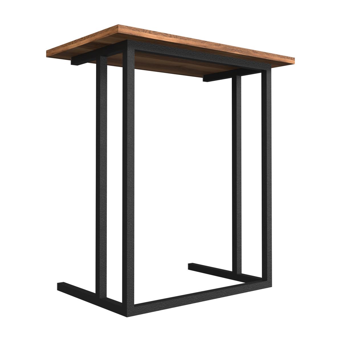 LAPTOPTISCH Högsby - Walnussfarben, Holzwerkstoff (36/60/66cm) - [en.casa]