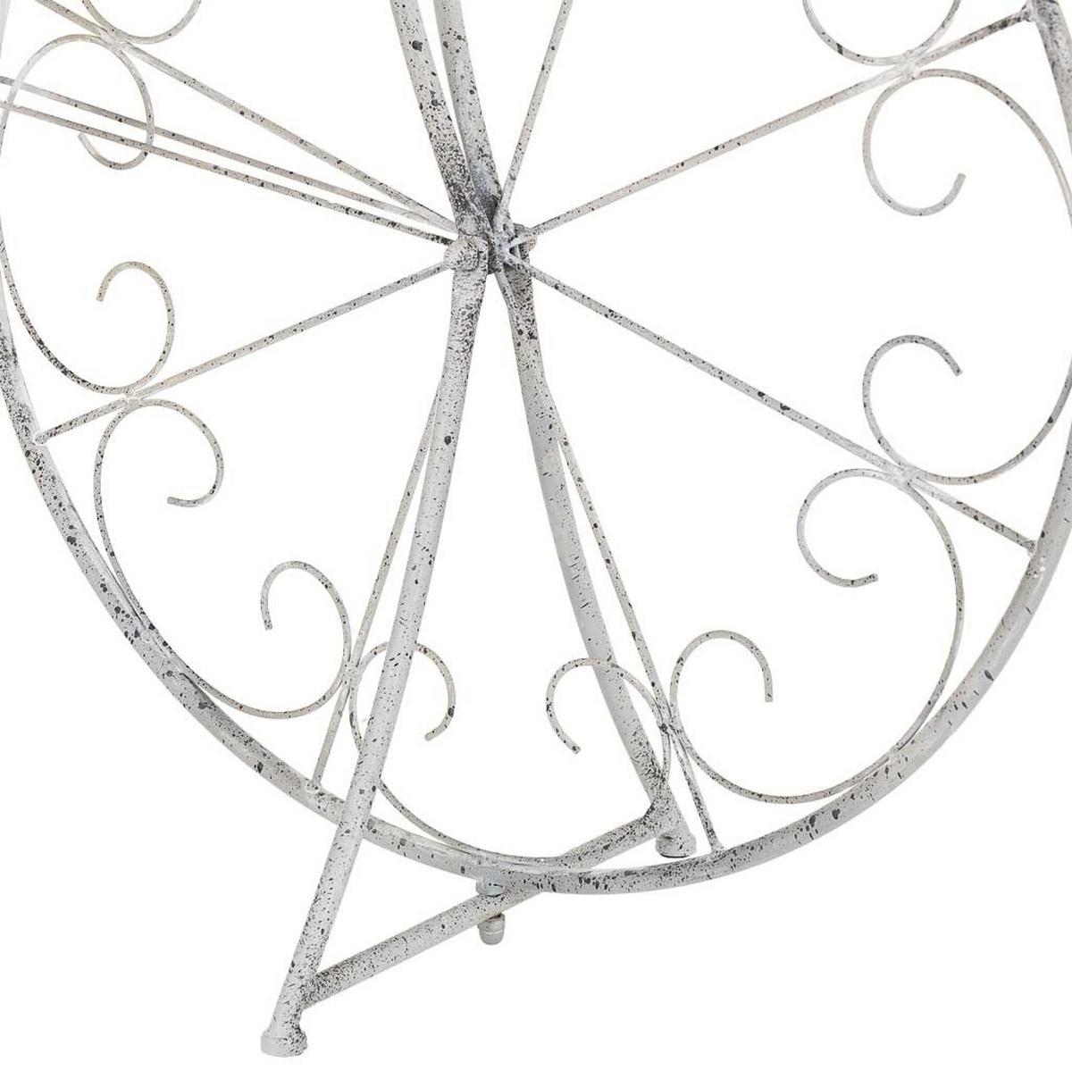 PFLANZENSTÄNDER aus Metall, grau, 102x38x103cm - Grau, Metall (102.87cm) - Wanderlust