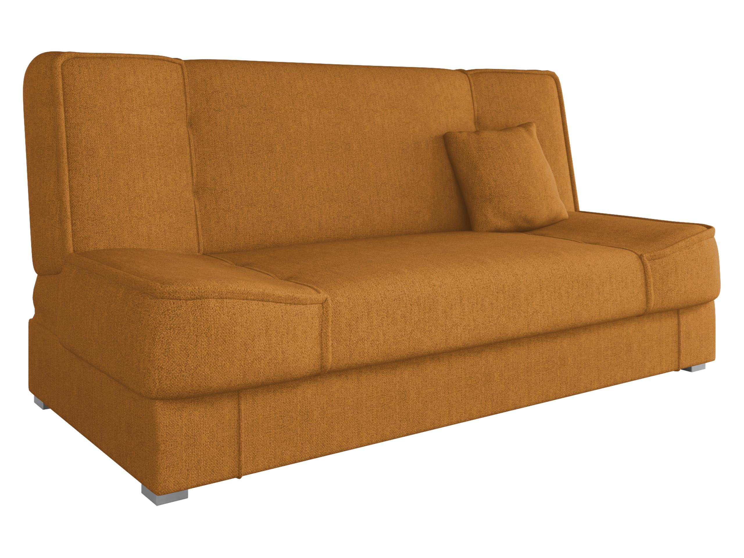 SCHLAFSOFA Gabi - Gelb/Silberfarben, Holz/Kunststoff (175/80/80cm) - MIRJAN24
