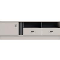 LOWBOARD PUNTO 155/45/48 cm, Kaschmir - Kaschmir, Holzwerkstoff (155/45/48cm) - MASSENO