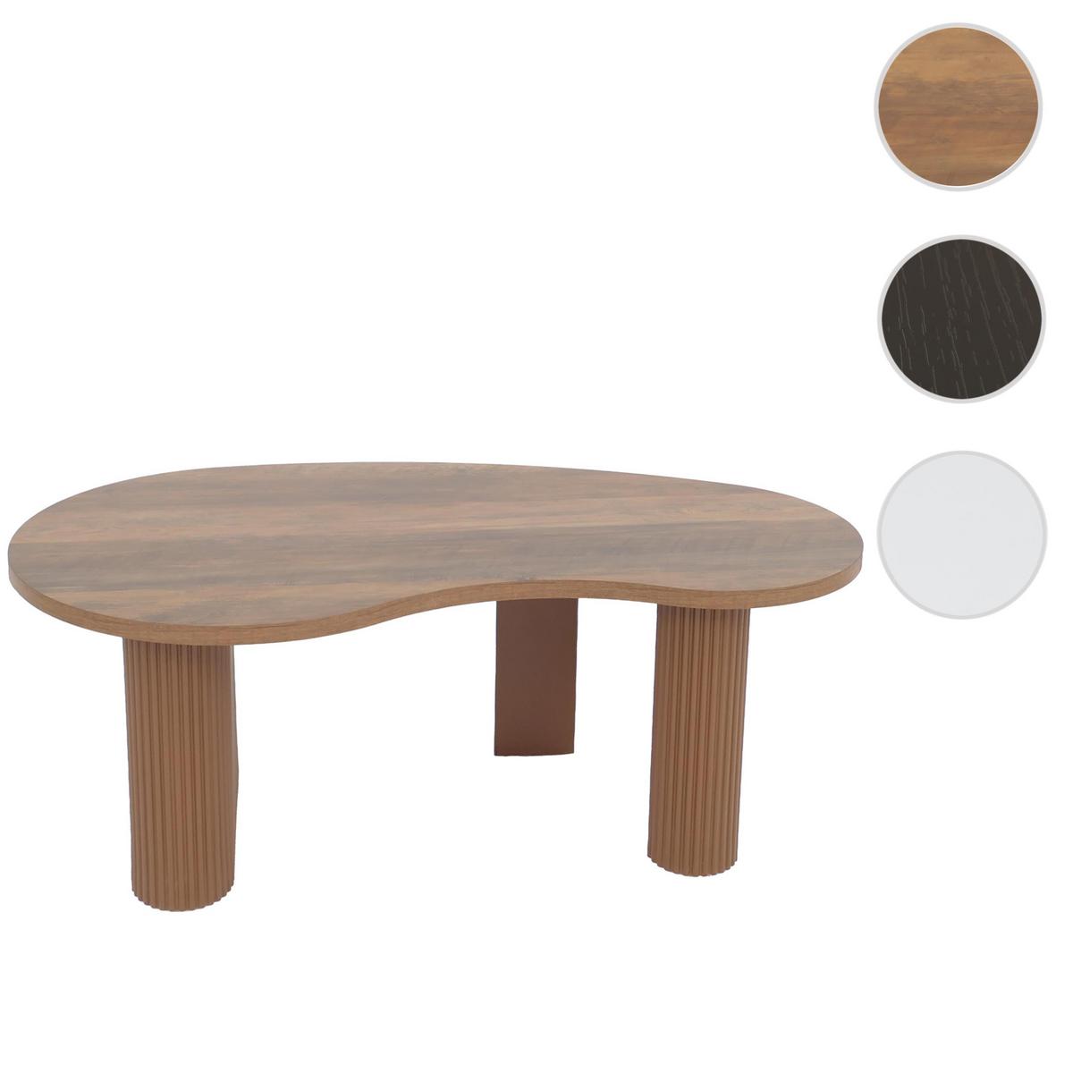 COUCHTISCH organisch Braun - Braun, Holz (60/110/45cm) - MCW